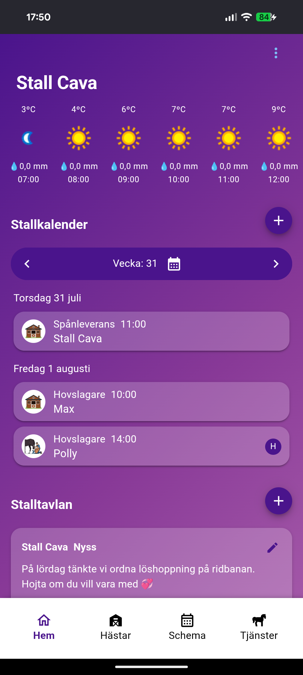 Stallkollen skärmklipp